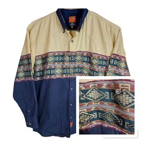 Vintage Rodeo Carte D'identite Shirt Najaro Horse Cowboy Gaucho Western